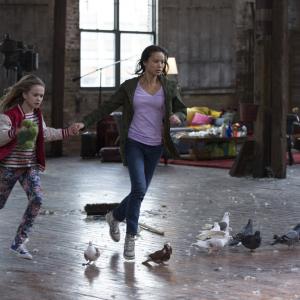 Still of Jamie Chung and Johnny Sequoyah in Believe 2014