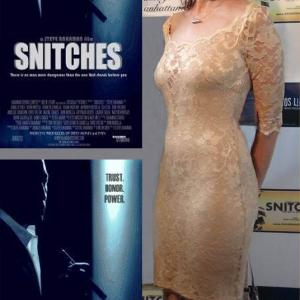SNITCHES PREMIERE I play a mobster's homegirl wife.