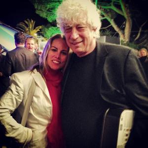 Christy Oldham and Avi Lerner at The Expendables after party at Festival De Cannes, France 2014