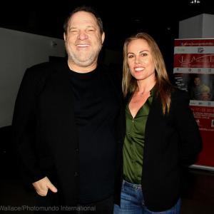 Christy Oldham with Harvey Weinstein
