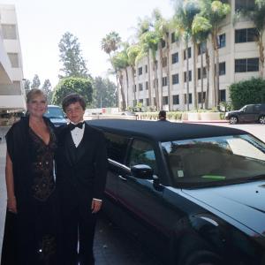 Hollywood-Helen Proimos & Brandon Hannan (Vito, Jr.- The Sopranos) going to the Emmy Awards