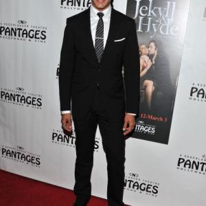 Jay Manuel attends the Jekyll  Hyde premiere in Los Angeles February 12th 2013