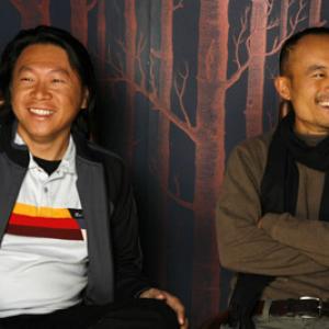 Long Nguyen and Ham Tran at event of Journey from the Fall 2006