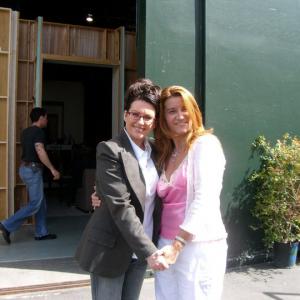 with Megan Mullally on Will and Grace