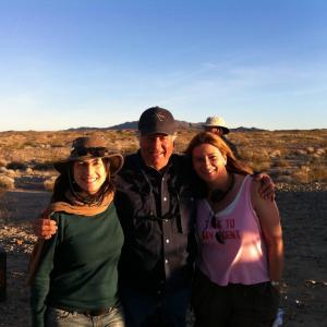 With director Kimberly Jentzen and Oscar nominated D.P. Jack Green during the production of Reign.