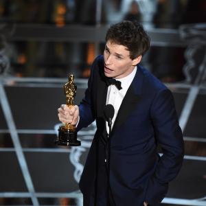 Eddie Redmayne at event of The Oscars (2015)