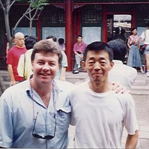 Feeling very honoured meeting Gu Chong Wei an incredibly gifted DP and the great director Cheng Kai Ge Beijing Film Studios 1990