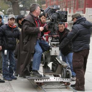 Shooting in the Forbidden City, Beijing, China