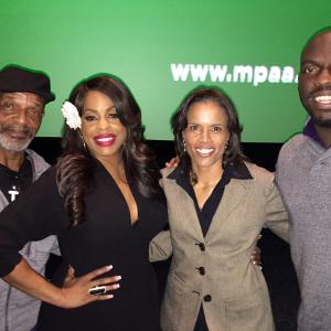 Selma screening event at Arclight Cinemas Hollywood with Selma cast members Henry G Sanders Neicy Nash and Omar J Dorsey Moderator Jen Friesen