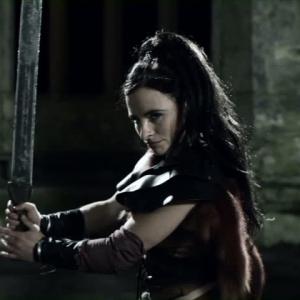 Cecily Fay as Areona in Dragon Crusaders