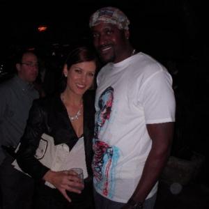 With actress Kate Walsh