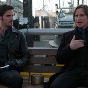 Still of Robert Carlyle and Colin ODonoghue in Once Upon a Time 2011