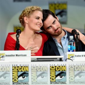 Jennifer Morrison and Colin ODonoghue at event of Once Upon a Time 2011