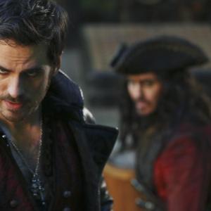 Still of Charles Mesure and Colin ODonoghue in Once Upon a Time 2011