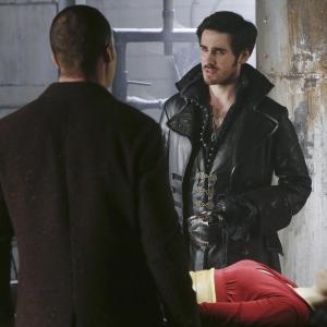 Still of Ethan Embry Lana Parrilla and Colin ODonoghue in Once Upon a Time 2011