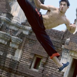 Dean Alexandrou Jump Split Kick