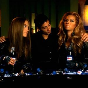 Dean Alexandrou with Jennifer Lopez, and Beyoncé Knowles, in Pepsi Samurai.
