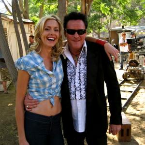 Allison McAtee and Michael Madsen Hell Ride