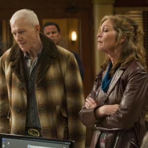 Still of Linda Gehringer and Raymond Berry in Justified 2010