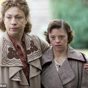 Alex Kingston and Sarah Gordy on Upstairs Downstairs
