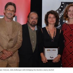 Rachel O'Meara, Juror for Bridging Borders Award, Los Angeles Polish Film Fest 2013.