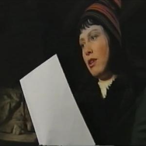 Still of Gwenfair Vaughan as the female lead Anwen in Tywallt IncPouring Ink television drama