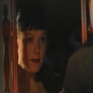 Still of Gwenfair Vaughan as the female lead Anwen in Tywallt IncPouring Ink television drama