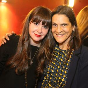 Rachel Fleischer & AIleen Getty at the Arclight screening of WIthout A Home