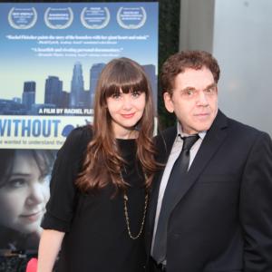 Rachel Fleischer & her dad Charles Fleischer at Los Angeles Screening of her film Without A Home at the Arclight in Hollywood
