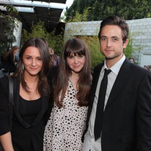 Addison Timlin, Rachel Fleischer & Justin Chatwin at the Smog Shoppe screening of Without A Home.