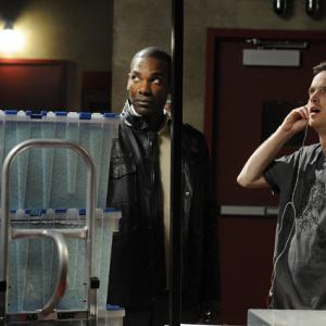 Tyrus Kitt Ray Campbell and Jesse Pinkman Aaron Paul on Breaking Bad from the episode ThirtyEight Snub