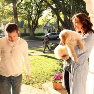 Still of Leah Remini and Kyle Bornheimer in Family Tools 2013
