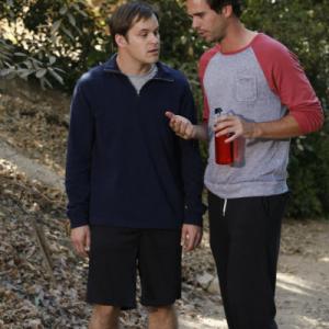 Still of Kyle Bornheimer and Hayes MacArthur in Perfect Couples 2010