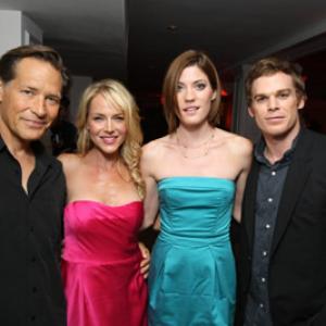 James Remar Julie Benz Michael C Hall and Jennifer Carpenter