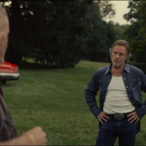 Still of Sam Shepard and Michael C. Hall in Cold in July (2014)
