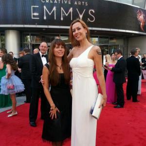 With Susana Hornil at the Creative Arts Emmys