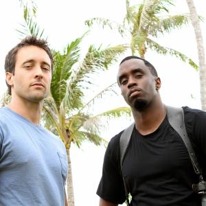 Still of Sean Combs and Alex OLoughlin in Hawaii Five0 2010