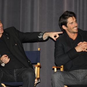 Gil Darnell and Brandon Beemer at Blood Moon Q+A
