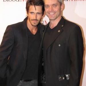 Brandon Beemer and Gil Darnell at Blood Moon Premiere