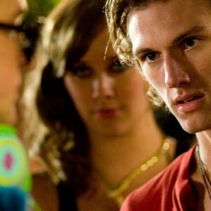 Still of April Pearson and Alex Pettyfer in Tormented (2009)