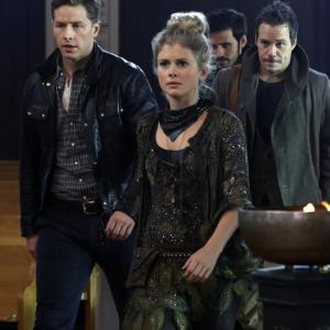 Still of Rose McIver Colin ODonoghue Michael RaymondJames and Josh Dallas in Once Upon a Time 2011