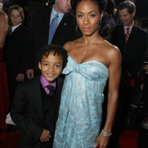 Jada Pinkett Smith and Jaden Smith at event of The Pursuit of Happyness 2006