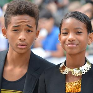 Jaden Smith and Willow Smith at event of Free Angela and All Political Prisoners (2012)