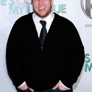 Nate Torrence at the She's Out of My League Premiere - Las Vegas