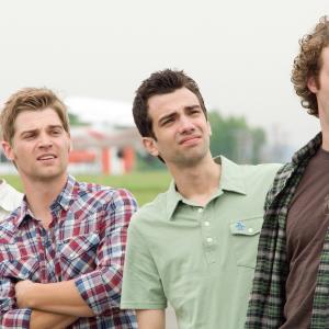 Still of Jay Baruchel, Mike Vogel, Nate Torrence and T.J. Miller in She's Out of My League (2010)