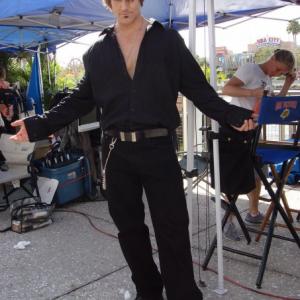 Will Haze portraying Criss Angel in Ace Ventura Pet Detective 3