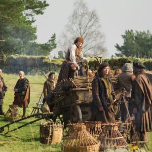 Still of Sam Heughan in Outlander 2014