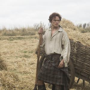 Still of Sam Heughan in Outlander 2014