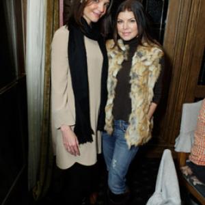 Fergie and Katie Holmes