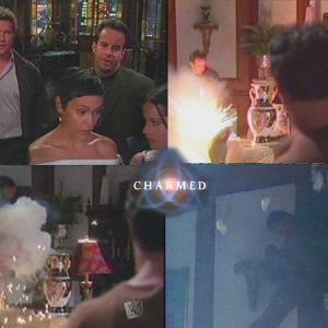 on the set of Charmed